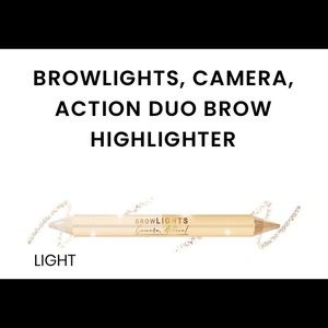 Brow Bar by Reema BROWLIGHTS, CAMERA, ACTION DUO BROW HIGHLIGHTER in Light